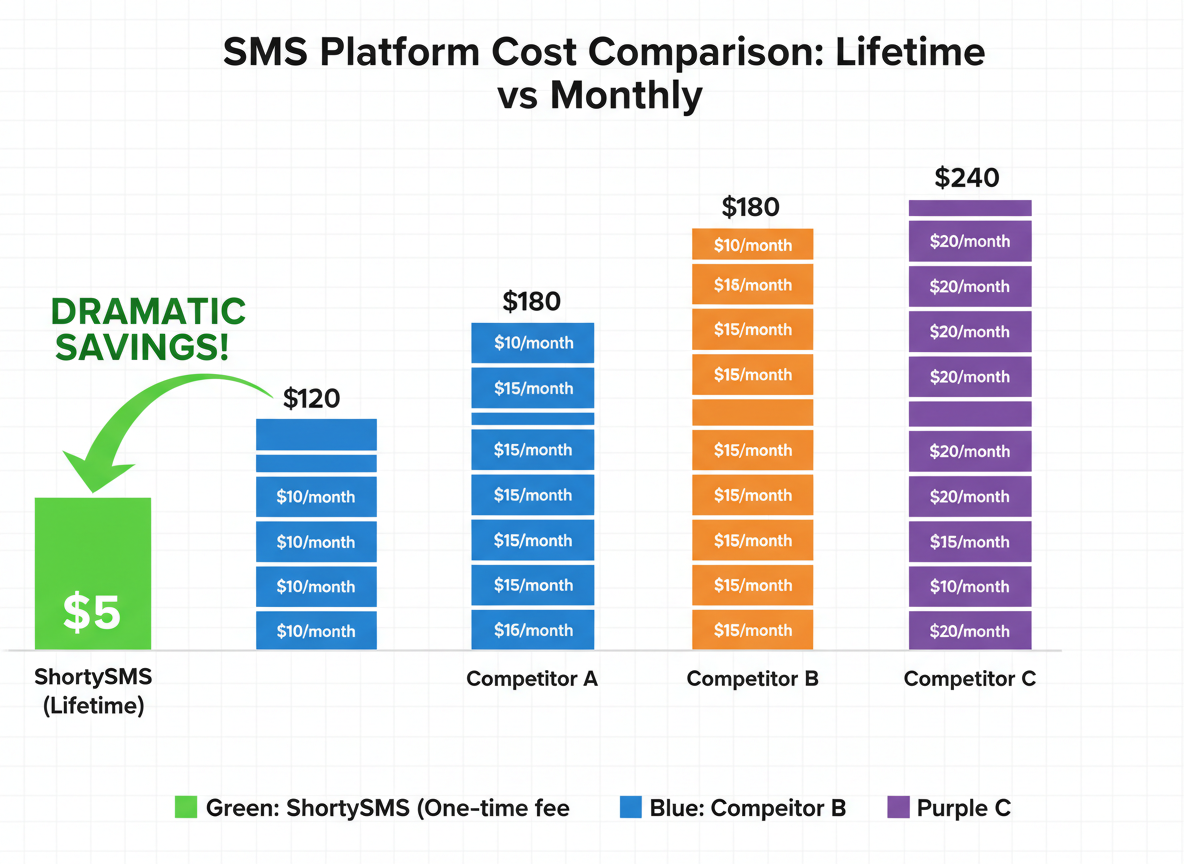How ShortySMS Stacks Up: Pricing That Beats the Competition!