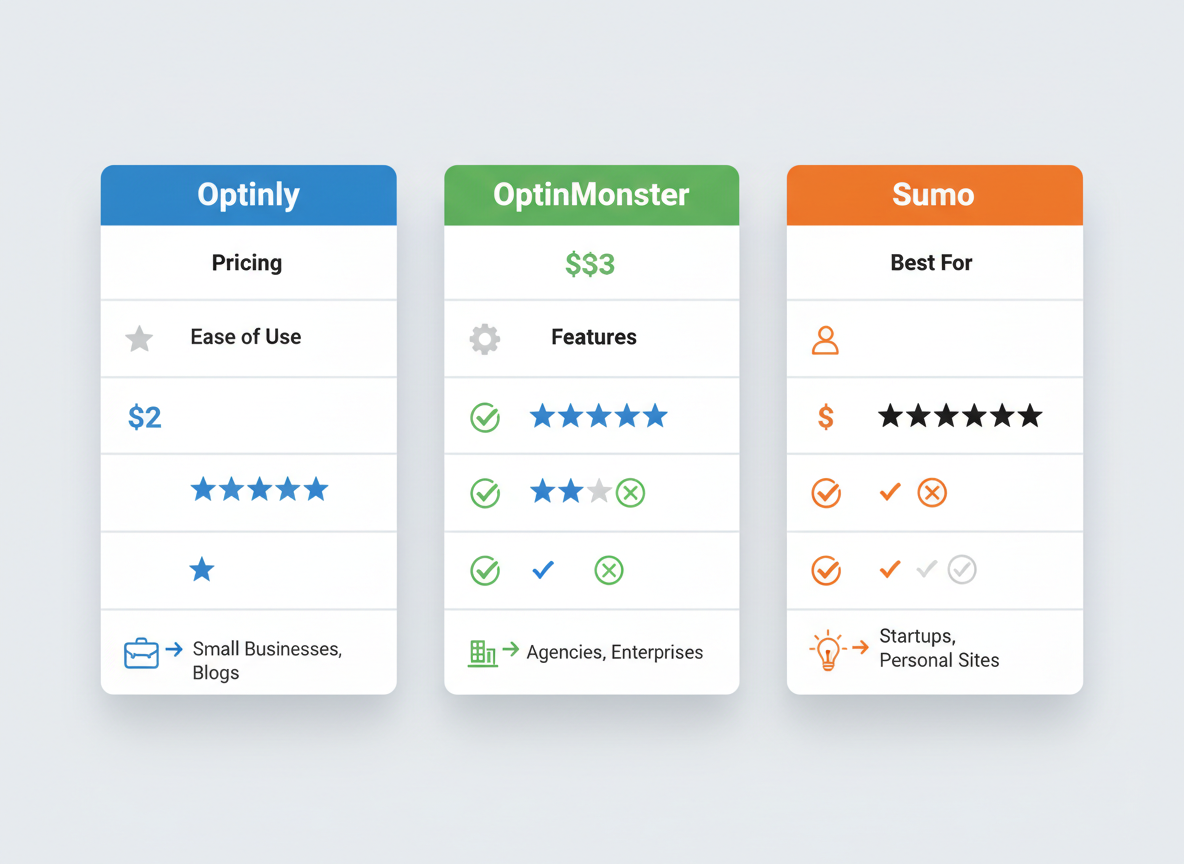 Optinly vs. the Competition: Why Smart Marketers Choose Optinly!
