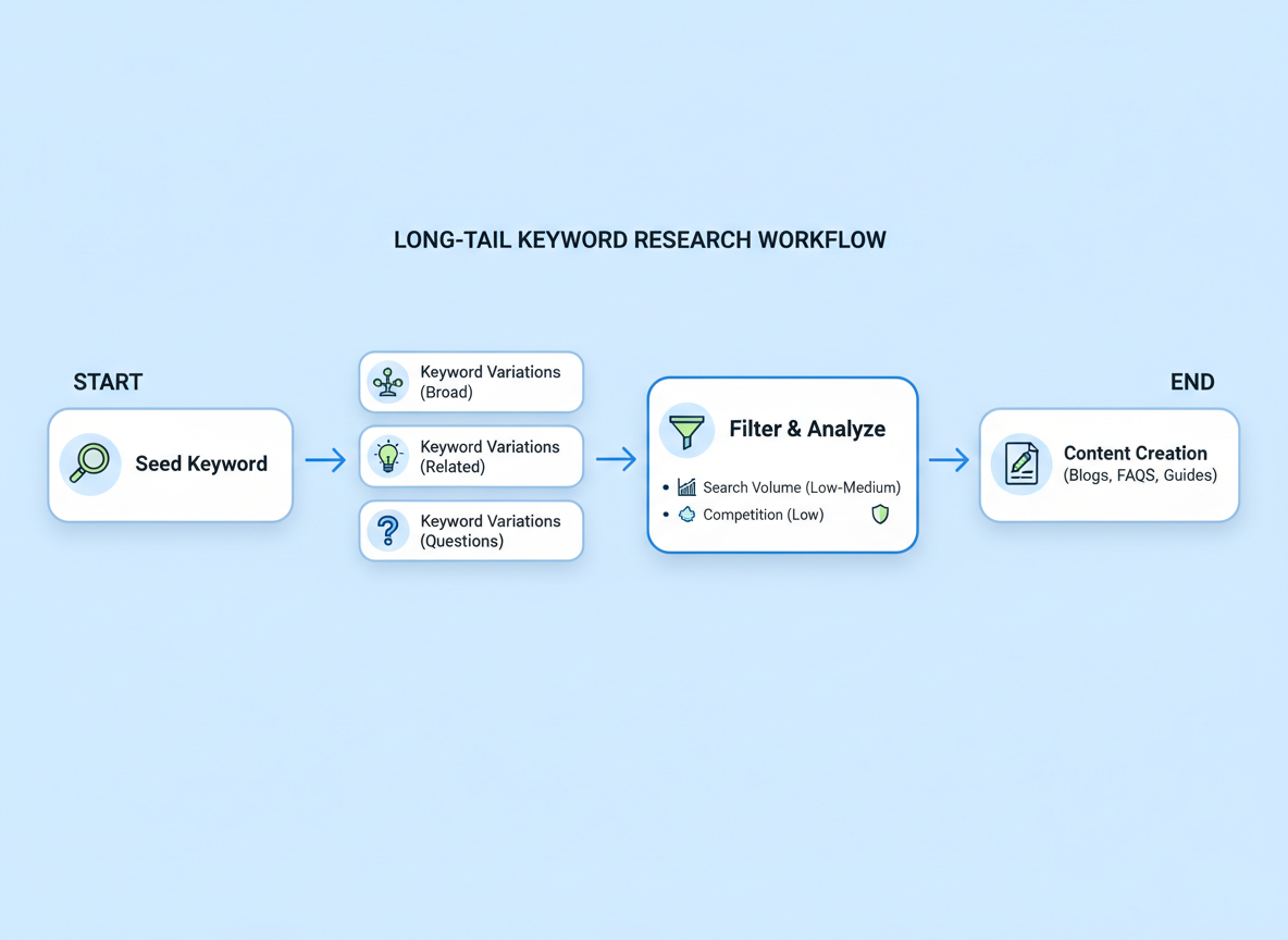 How to Master Long Tail Keyword Research Without Expensive Tools
