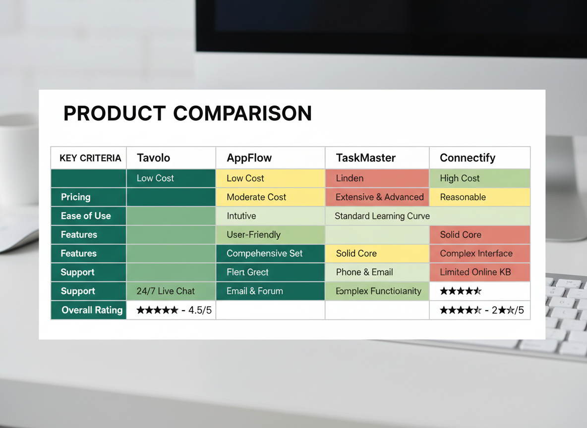 Tavolo Alternatives: How Does It Stack Up Against Competitors?