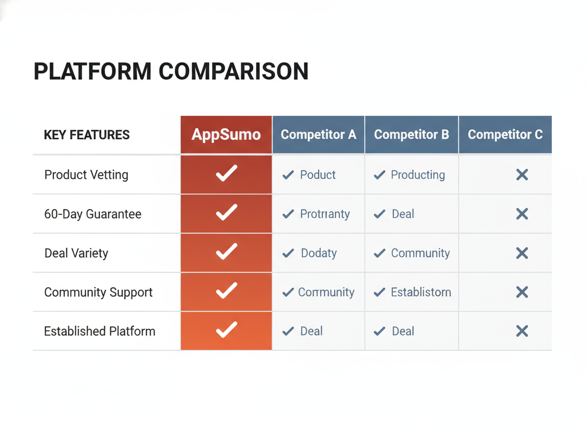 AppSumo vs The Competition: How Does It Stack Up?