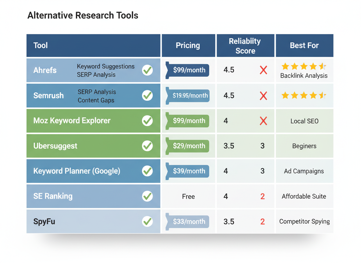 7 Powerful LongTailPro Alternatives That Actually Work in 2026!
